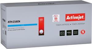 Activejet ATH-216CN Toner Cartridge for HP printers, Replacement HP 216A W2411A; Supreme; 850 pages; cyan, with chip