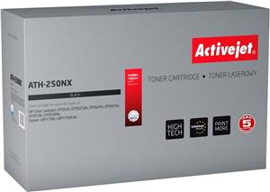 Activejet ATH-250NX toner (replacement for HP 504X CE250X, Canon CRG-723HB; Supreme; 10500 pages; black)