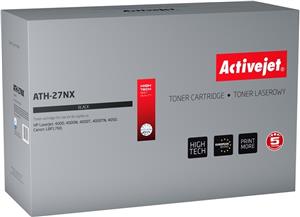 Activejet ATH-27NX Toner Cartridge (replacement for HP 27X C4127X, Canon EP-52; Supreme; 11300 pages; black)