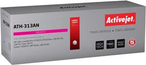 Activejet ATH-313AN Toner (replacement for Canon, HP 126A CRG-729M, CE313A; Premium; 1000 pages; magenta)