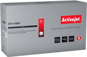 Activejet ATH-49NX Toner (replacement for HP 49X Q5949X, Canon CRG-708H; Supreme; 6000 pages; black)