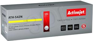 Activejet ATH-542N Toner (replacement for HP 125A CB542A, Canon CRG-716Y; Supreme; 1600 pages; yellow)