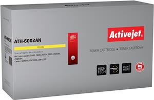 Activejet ATH-6002AN Toner (replacement for HP 124A Q6002A, Canon CRG-707Y; Premium; 2000 pages; yellow)