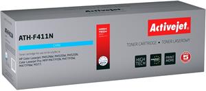 Activejet ATH-F411N toner (replacement for HP 410A CF411A; Supreme; 2300 pages; cyan)