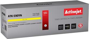 Activejet ATK-590YN Toner (replacement for Kyocera TK-590Y; Supreme; 5000 pages; yellow)