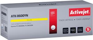 Activejet ATK-8600YN toner (replacement for Kyocera TK-8600Y; Supreme; 20000 pages; yellow)