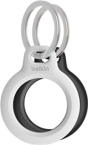 BELKIN SECURE AIRTAG HOLDER KEYCHAIN 2PACK BLK/WHT