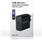 Qoltec 52379 Super Quick PD Charger | 1xUSB-C | 65W | 5-20V | 3-3.25A | Black