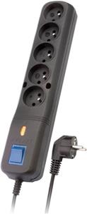 Power strip Lestar LV-530W 5W black 3M