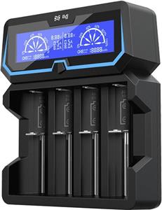 XTAR X4 battery charger to Li-ion 18650