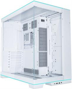 Case Lian Li O11D EVO RGB, ATX, Midi-Tower, Tempered Glass, White