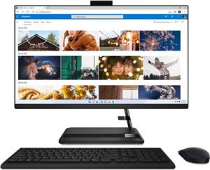 Lenovo IdeaCentre AIO 3 27IAP7 i3-1215U Intel® Core™ i3 68.6 cm (27") 1920 x 1080 pixels 8 GB DDR4-SDRAM 512 GB SSD All-in-One PC NoOS Wi-Fi 6 (802.11ax) Black