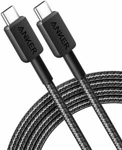 Anker 310 USB-C to USB-C cable 240 W, 1.8m, black.