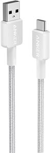 Anker 322 USB-A to USB-C braided cable 0.9m white