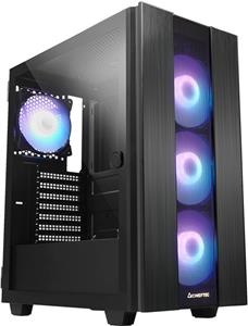 Chieftec GS-02B-OP HUNTER 2 A-RGB USB Type-C ATX case, black