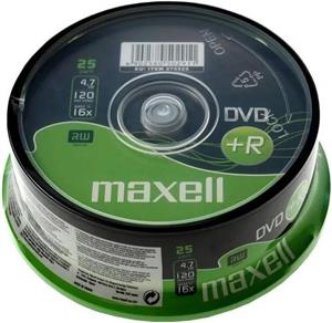 Maxell DVD+R 4.7GB 25 pc(s)