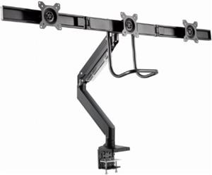 Gembird MA-DA3-03 monitor mount / stand 68.6 cm (27") Black Desk