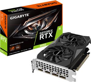 Gigabyte RTX3050 Windforce OC 6GB GDDR6 2xHDMI 2xDP