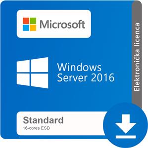 Windows Server 2016 Standard (16-jezgreni) ESD elektronička licenca