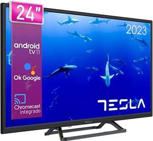 Tesla TV 24E632BHS 24" Android TV, HD Ready, 12V - Savršen za Vaš Dom ili Vozilo