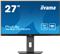 IIYAMA Monitor LED XUB2797QSN-B1 27" IPS 2560 x 1440 @100Hz 250 cd/m2 1300:1 1ms HDMI DP 4xUSB Hub, USB-C 65W RJ45 height, swivel, tilt, pivot (rotation both sides)