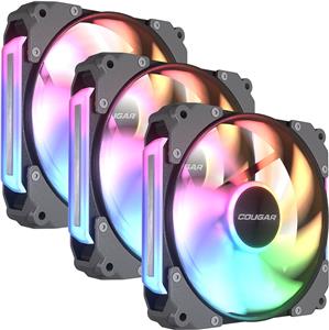 COUGAR Apolar 120 ARGB (3 pcs pack) / Elite Universal Modular Fan (3pcs pack) / Black