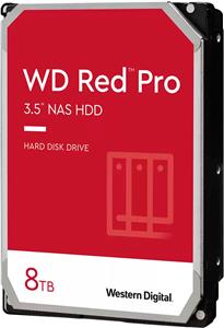 HDD Desktop WD Red Pro (3.5'', 8TB, 512MB, 7200 RPM, SATA 6 Gb/s)