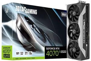 Zotac RTX 4070 TI SUPER Trinity OC 16GB GDDR6X HDMI 3xDP