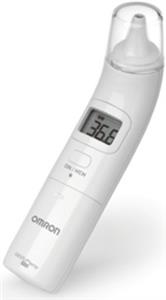 Omron Gentle Temp 520 Contact White Ear