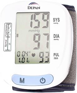 Automatic wrist blood pressure monitor DEPAN