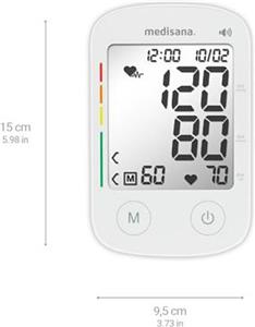 Medisana BU 565 upper arm blood pressure monitor