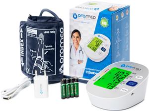 OROMED ORO-BP2 USB REFRIGERATOR electronic blood pressure monitor + POWER SUPPLY