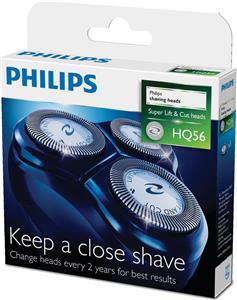 Philips HQ900 Series Shaving Heads HQ56/50 Recyclable CloseCut replacement shaver heads