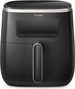 Philips 3000 series HD9257/80 fryer Double 5.6 L Stand-alone 1700 W Hot air fryer Black