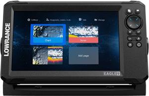 Lowrance EAGLE 9 ROW, bez sonde, 9" fishfinder, 000-16231-001