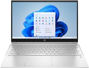 HP Pavilion 15-eh1318nw Laptop 39.6 cm (15.6") Full HD AMD Ryzen™ 7 5700U 24 GB DDR4-SDRAM 512 GB SSD Wi-Fi 6 (802.11ax) Windows 11 Home Silver