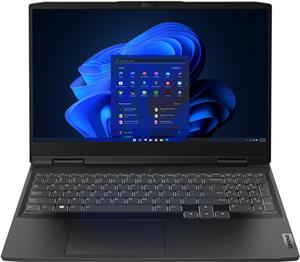 Lenovo IdeaPad Gaming 3 15ARH7 AMD Ryzen™ 5 7535HS Laptop 39.6 cm (15.6") Full HD 16 GB DDR5-SDRAM 512 GB SSD NVIDIA GeForce RTX 3050 Wi-Fi 6 (802.11ax) NoOS Grey