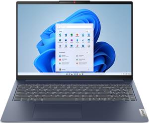 Lenovo IdeaPad Slim 5 Intel® Core™ i7 i7-1355U Laptop 40.6 cm (16") Touchscreen WUXGA 16 GB LPDDR5-SDRAM 512 GB SSD Wi-Fi 6 (802.11ax) Windows 11 Home Blue REPACK New Repack/Repacked