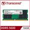 Transcend 16GB JM DDR5 5600 SO-DIMM 1Rx8 2Gx8 CL46 1.1V