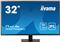 IIYAMA Monitor LED X3270QSU-B1 31.5" IPS WQHD 2560 x 1440 @100Hz 250 cd/m2 1200:1 3ms HDMI DP USB Hub Tilt