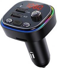 Vakoss TC-B439K FM transmitter 87.5 - 108 MHz Bluetooth/USB Black