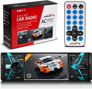 Audiocore AC9900 MP5 AVI DivX Bluetooth handsfree head unit + remote control