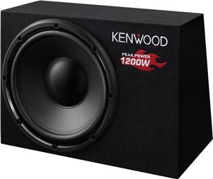 Kenwood KSC-W1200B car subwoofer Pre-loaded subwoofer 300 W