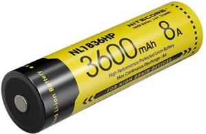 BATTERY RECH. LI-ION 3.6V/NL1836HP(3600MAH) NITECORE