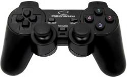 Esperanza EG106 Gaming Controller Joystick PC,Playstation 2,Playstation 3 Analogue / Digital USB 2.0 Black