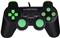 Esperanza EGG107G Gaming Controller Gamepad PC,Playstation 3 Analogue / Digital USB 2.0 Black/Green