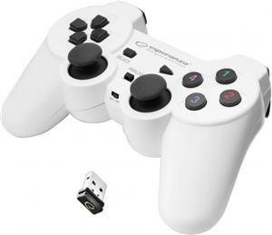 Esperanza EGG108W Gaming Controller Black, White RF Gamepad Analogue / Digital PC, Playstation 3