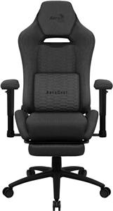 Aerocool ROYALASHBK Premium Ergonomic Gaming Chair Legrests Aeroweave Technology Black