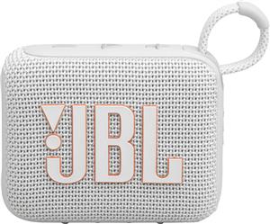 JBL GO 4 Bluetooth portable speaker, white