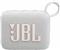 JBL GO 4 Bluetooth portable speaker, white